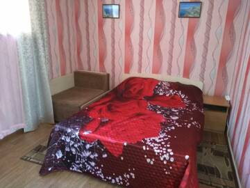 Фото номера Номер стандарт с 1 двуспальной кроватью Гостиница Гостевой Дом Ясень г. Феодосия 12